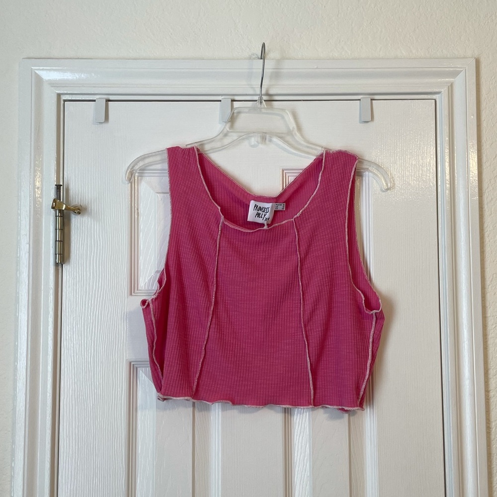 Princess Polly Christa Top in Pink Size 12